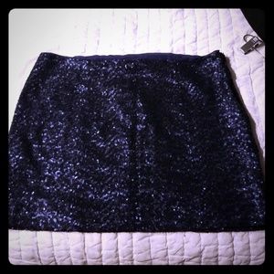 Sequin skirt holiday Christmas party